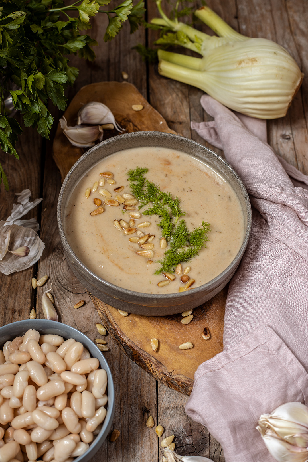 Blumenkohlsuppe vegan