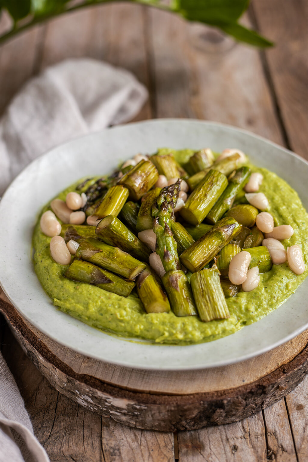 Weiße Bohnen Creme mit Spargel - Veganer Foodblog aus Hamburg ... Weiße Bohnen Creme mit Spargel - Veganer Foodblog aus Hamburg ...