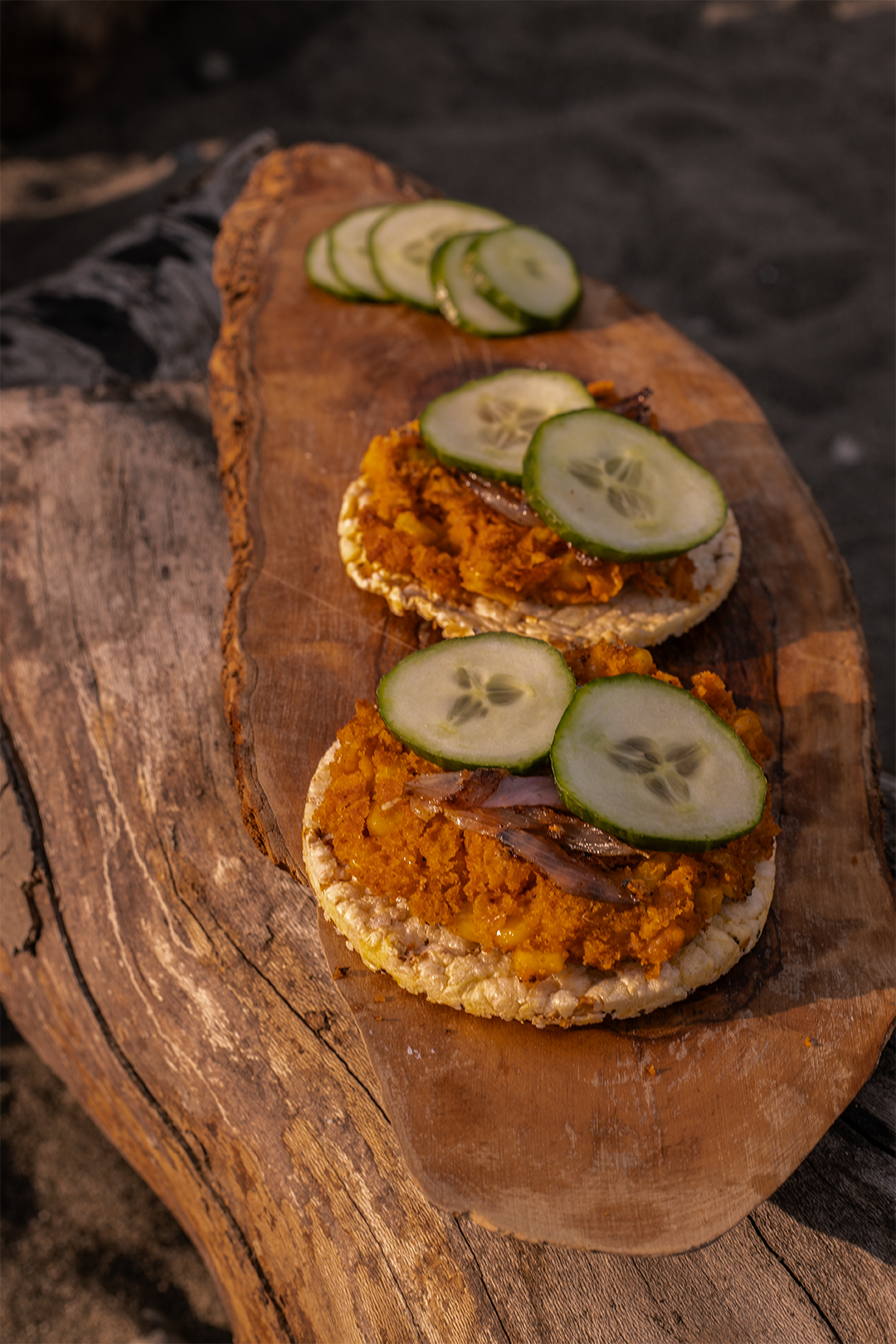 Vegane Bohnen Mais Bratlinge