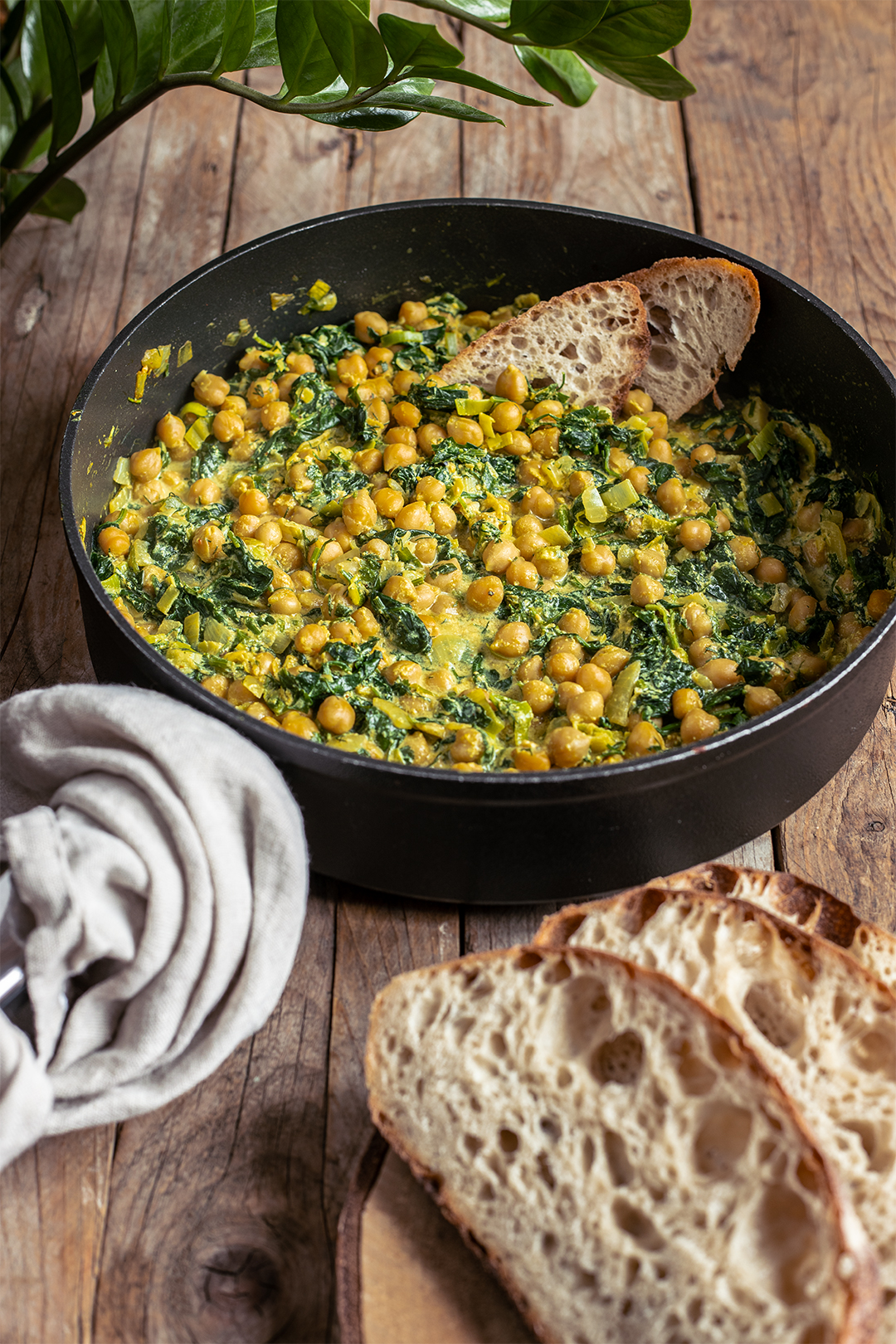Kichererben Pfanne