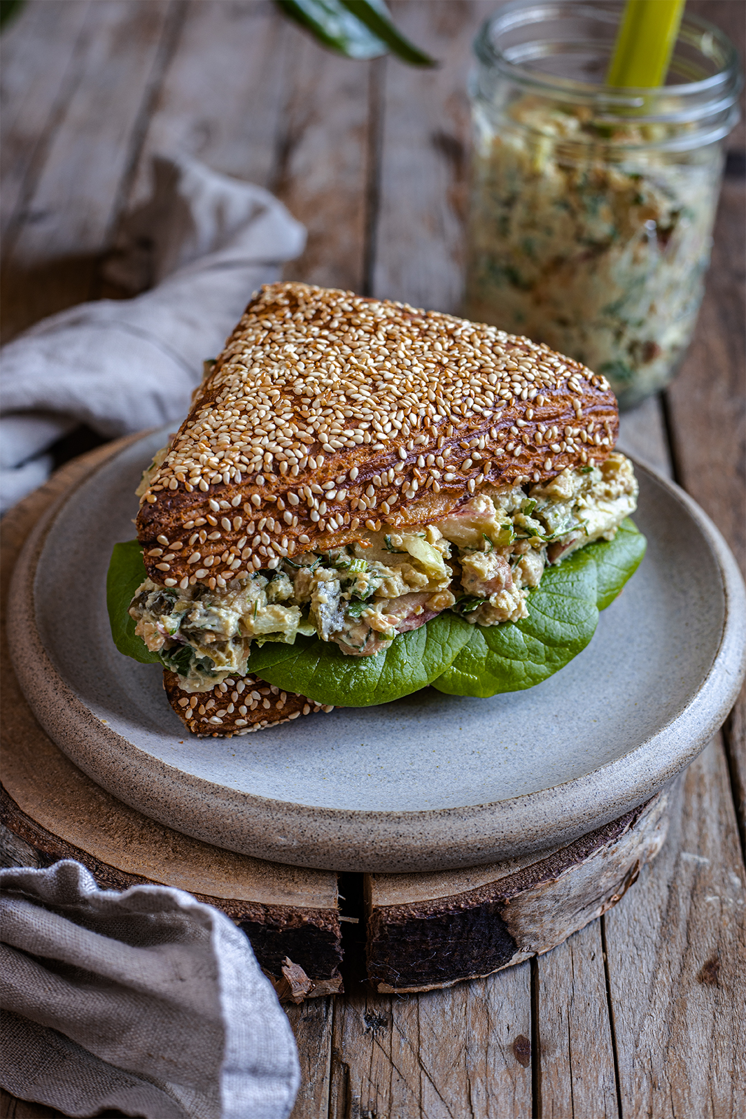 Kichererbsen Brotaufstrich