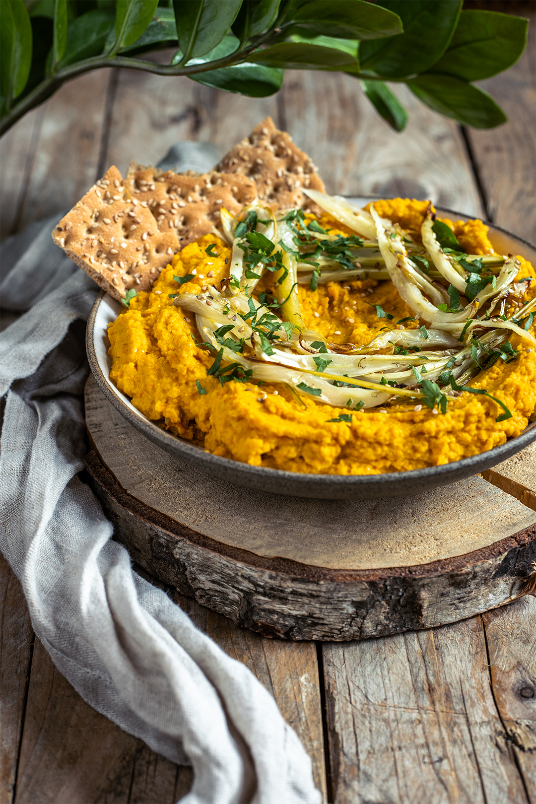 Veganer weiße Bohnen Dip