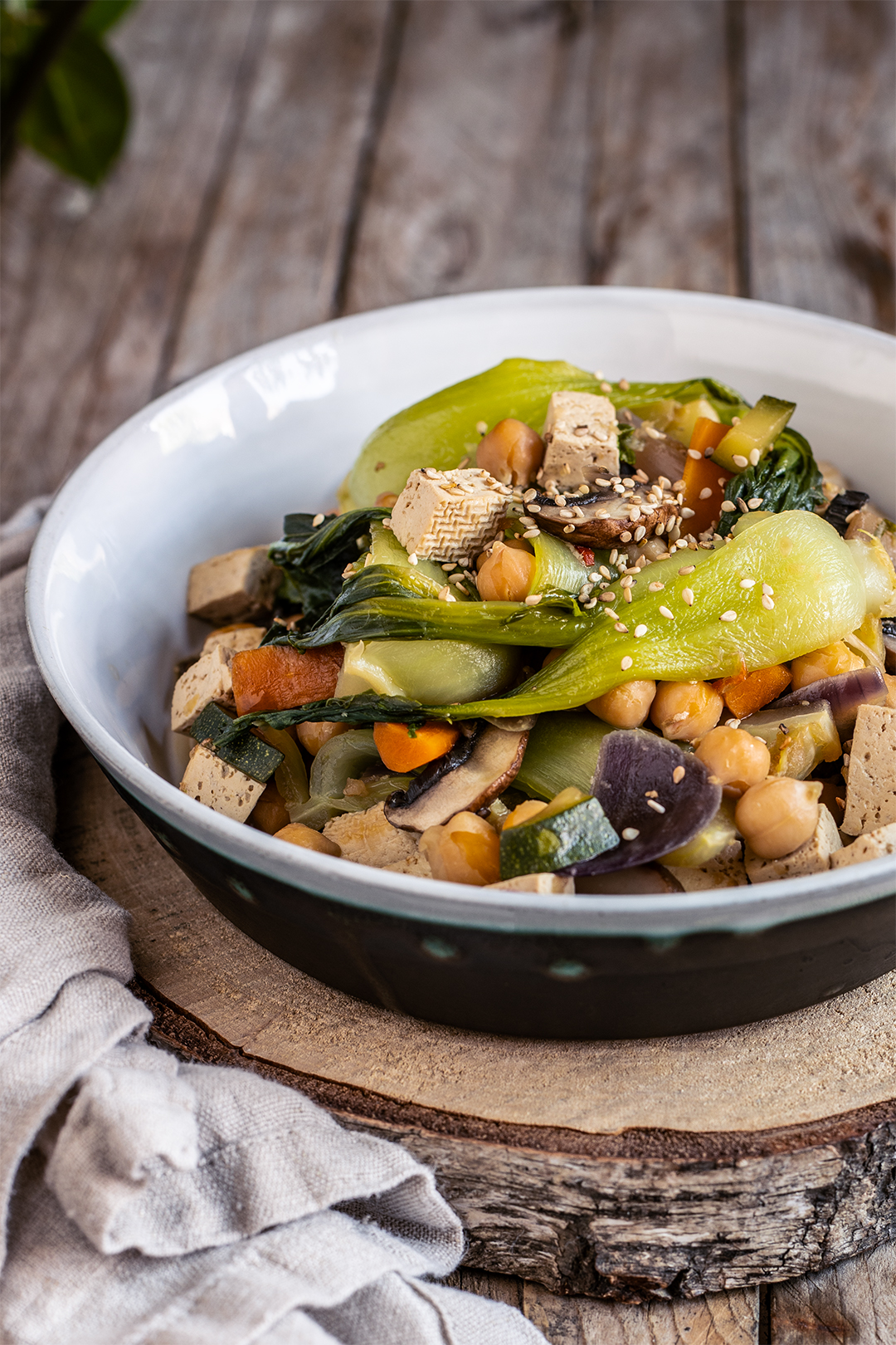 Leichtes Teriyaki Gemüse