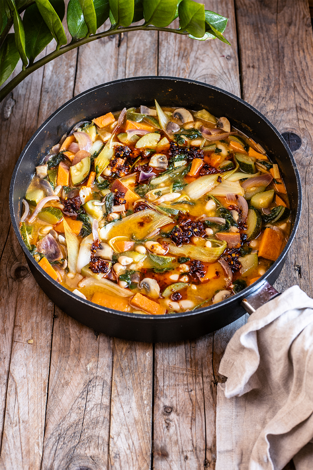 Gemüsesuppe asiastyle