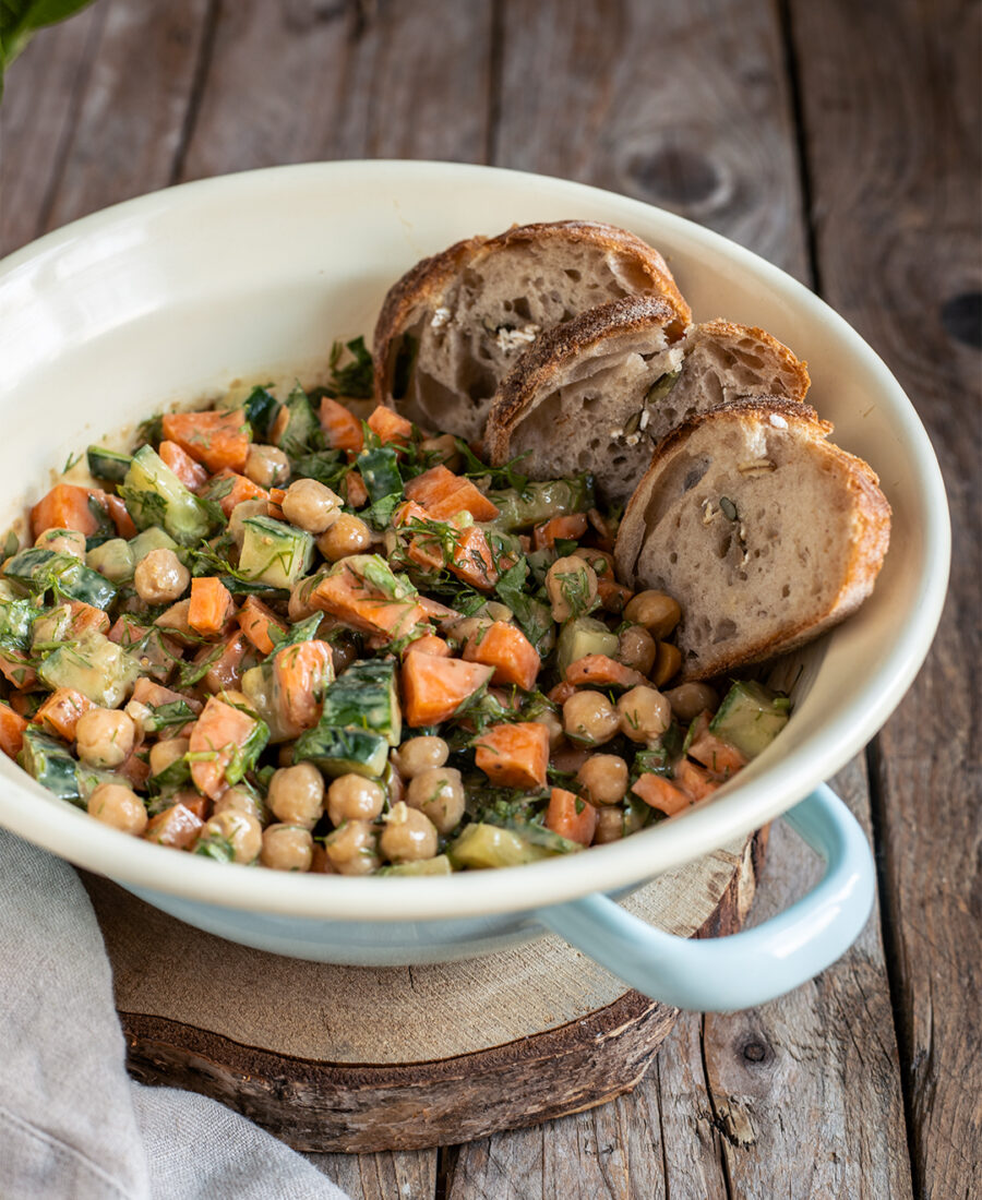 Kichererbsensalat rezept