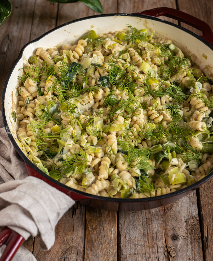 Lauch Spargel Pfanne