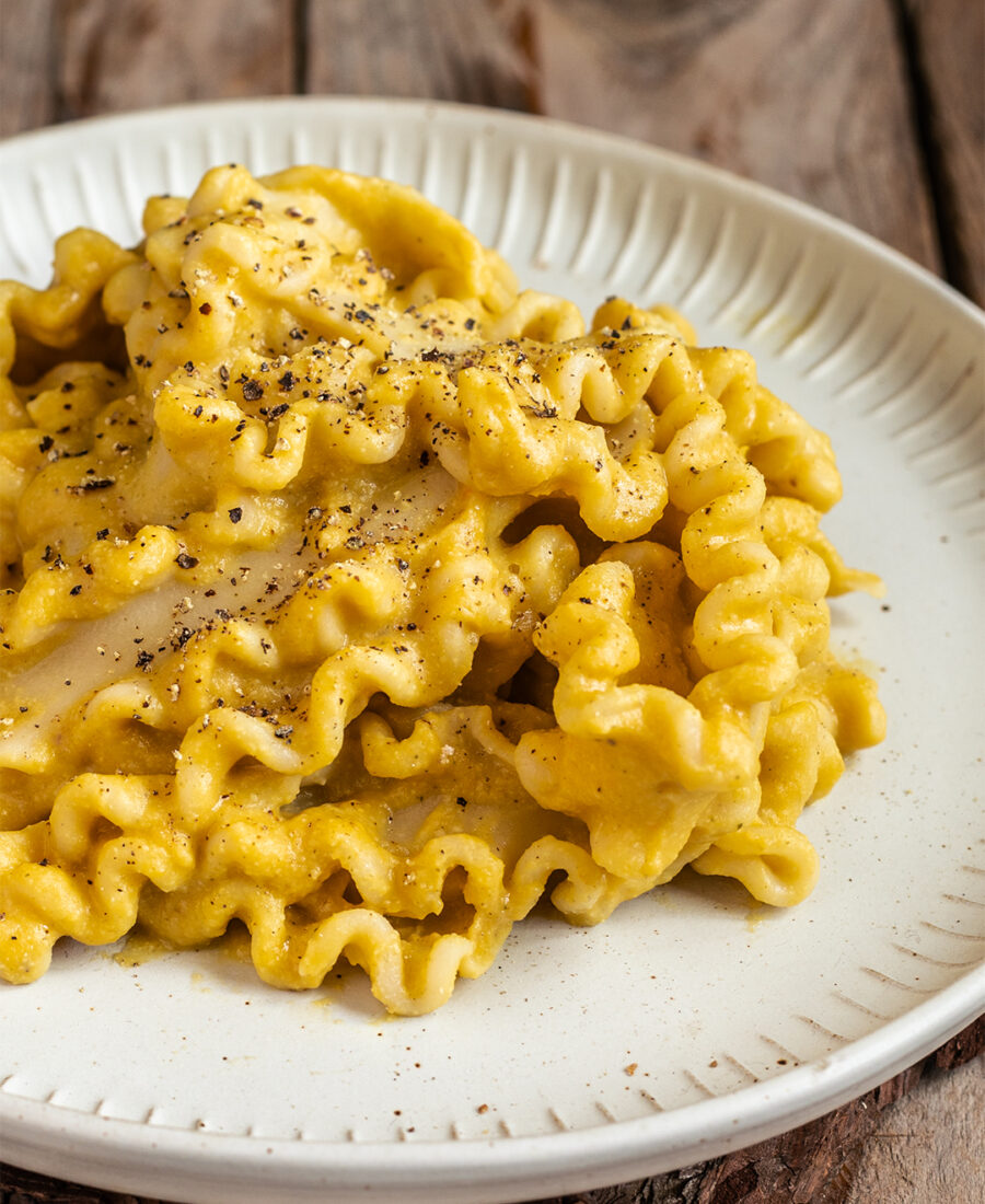 vegan Linsen Mac and Cheese