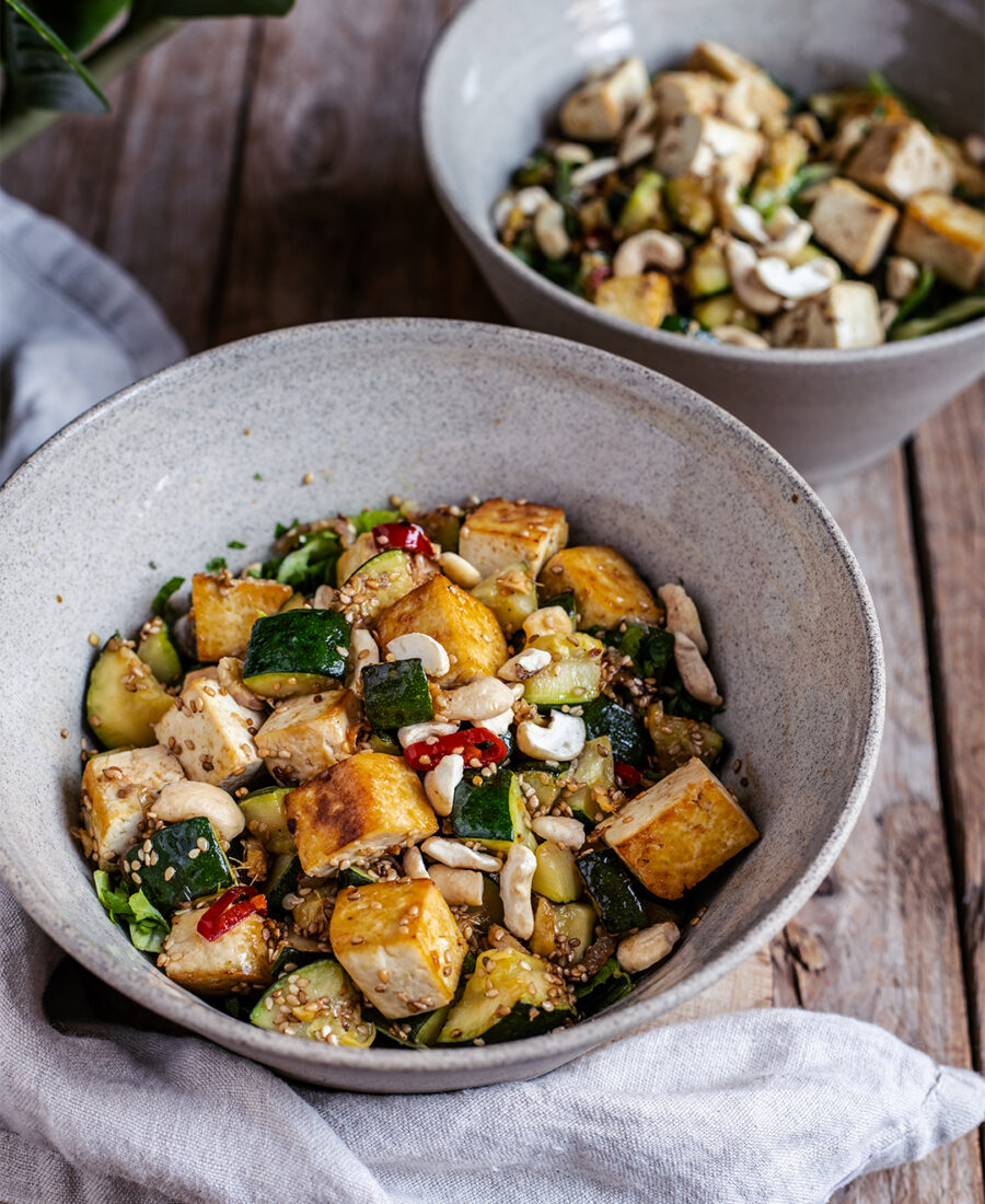 veganer Zitronengrassalat